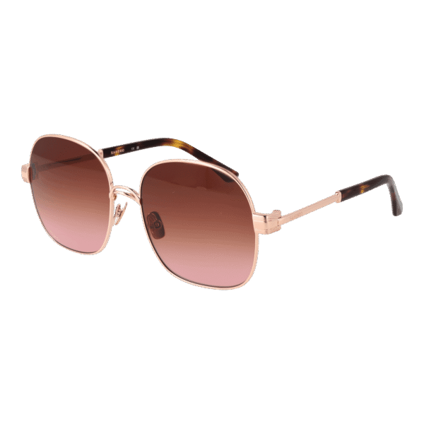 Sandro Sonnenbrille SD8022 56406 – 45° Seitenansicht Sandro Rund Sonnenbrille SD8022 56406 in Rosé Gold – 45° Seitenansicht