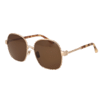 Sandro Rund Sonnenbrille SD8022 56403 in Gold – 45° Seitenansicht