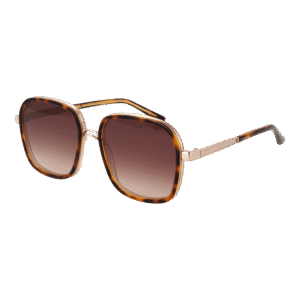 Sandro Quadrat Sonnenbrille SD6050 54170 in Braun – 45° Seitenansicht