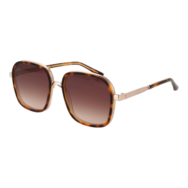 Sandro Quadrat Sonnenbrille SD6050 54170 in Braun – 45° Seitenansicht