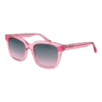 Benetton Quadtrat Sonnenbrille BE5085 53210 in Rosa – 45° Seitenansicht
