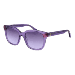 Benetton Quadrat Sonnenbrille BE5085 53748 in Lila – 45° Seitenansicht