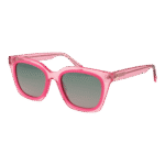 Benetton Quadrat Sonnenbrille BE5086 52210 in Rosa – 45° Seitenansicht