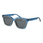 Benetton Quadrat Sonnenbrille BE5086 52661 in Blau – 45° Seitenansicht