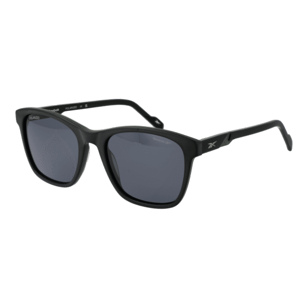 Reebok Quadrat Sonnenbrille RBK5002 54902P in Schwarz – 45° Seitenansicht