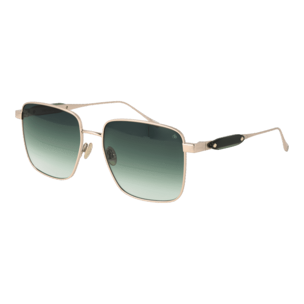 Scotch & Soda Rechteck Sonnenbrille SS5028 55101 in Rosé Gold – 45° Seitenansicht