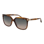 Scotch & Soda Quadrat Sonnenbrille SS7053 56102 in Braun – 45° Seitenansicht