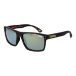 Superdry Rechteck Sonnenbrille SDS-KOBE 56122 in Braun – 45° Seitenansicht