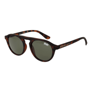 Superdry Panto Sonnenbrille SDS-PALMSPRINGS 49102 in Braun – 45° Seitenansicht