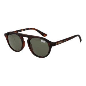 Superdry Panto Sonnenbrille SDS-PALMSPRINGS 49102 in Braun – 45° Seitenansicht