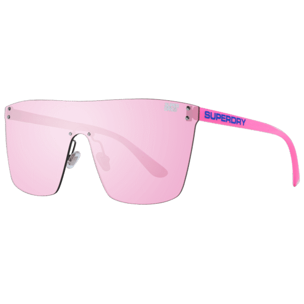 Superdry Monoscheibe Sonnenbrille SDS Supersynth 14172 in Rosa – 45° Seitenansicht