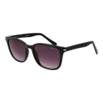 Radley Quadrat Sonnenbrille RDS-DILLY 52104 in Schwarz – 45° Seitenansicht