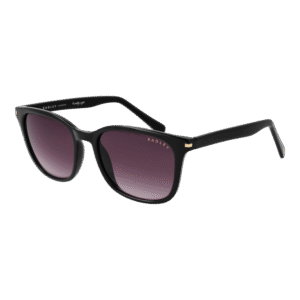 Radley Quadrat Sonnenbrille RDS-DILLY 52104 in Schwarz – 45° Seitenansicht