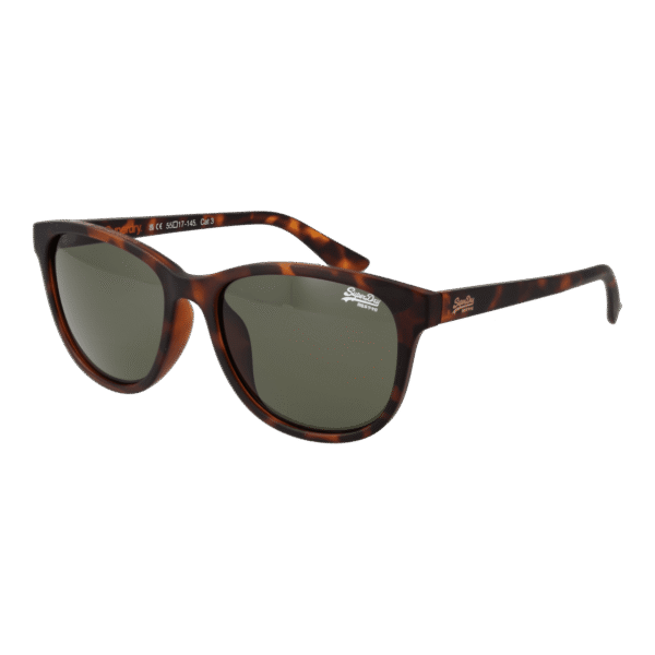Superdry Panto Sonnenbrille SDS-LIZZIE 55122 in Braun – 45° Seitenansicht