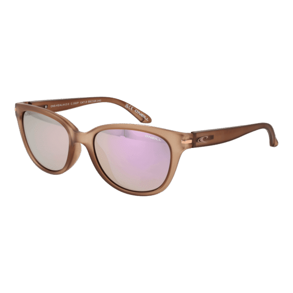 O'Neill Katzenaugen Sonnenbrille ONS-KEALIA2.0 55151P in Braun – 45° Seitenansicht