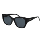 Barbour Katzenaugen Sonnenbrille BAS-3032 54104 in Schwarz – 45° Seitenansicht