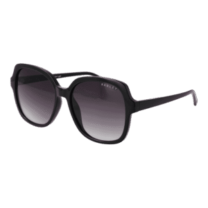Radley Rund Sonnenbrille RDS-6505 57104 in Schwarz – 45° Seitenansicht