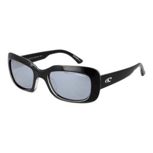 O'Neill Rechteck Sonnenbrille ONS-9012 53104P in Schwarz – 45° Seitenansicht