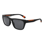 Superdry Rechteck Sonnenbrille SDS-5009 56104A in Schwarz – 45° Seitenansicht