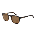 Range Rover Rechteck Sonnenbrille RRS302 54SBR in Braun – 45° Seitenansicht