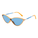 Funky Buddha Katzenaugen Sonnenbrille FBS2011 55003 in Orange – 45° Seitenansicht