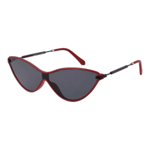 Funky Buddha Katzenaugen Sonnenbrille FBS2011 55004 in Rot – 45° Seitenansicht