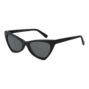 Funky Buddha Katzenaugen Sonnenbrille FBS2023 52002 in Schwarz – 45° Seitenansicht