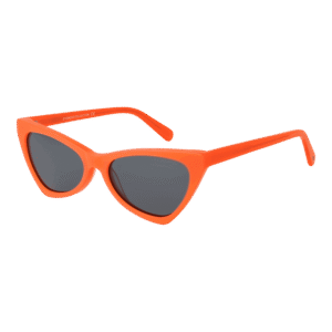 Funky Buddha Katzenaugen Sonnenbrille FBS2023 52004 in Orange – 45° Seitenansicht