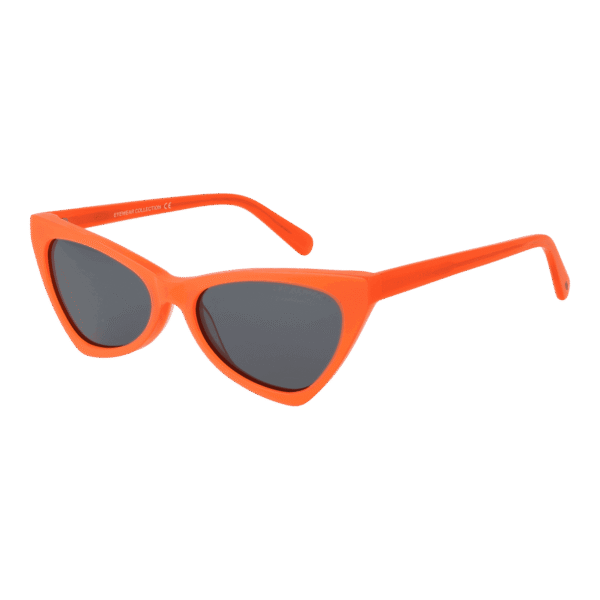 Funky Buddha Katzenaugen Sonnenbrille FBS2023 52004 in Orange – 45° Seitenansicht