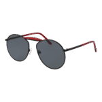 Funky Buddha Pilotenbrille Sonnenbrille FBS2024 57003 in Schwarz – 45° Seitenansicht