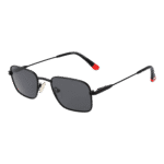 Funky Buddha Rechteck Sonnenbrille FBS2028 48001 in Schwarz – 45° Seitenansicht