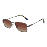 Funky Buddha Rund Sonnenbrille FBS2028 48003 in Gunmetal – 45° Seitenansicht
