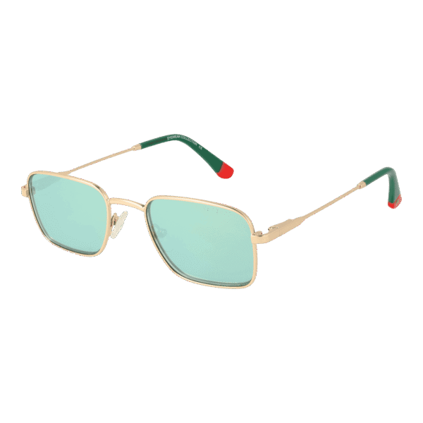 Funky Buddha Sonnenbrille FBS2028 48004 – 45° Seitenansicht Funky Buddha Rechteck Sonnenbrille FBS2028 48004 in Gold – 45° Seitenansicht