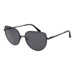 Funky Buddha Schmetterling Sonnenbrille FBS2029 59005 in Schwarz – 45° Seitenansicht