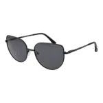 Funky Buddha Schmetterling Sonnenbrille FBS2029 59005 in Schwarz – 45° Seitenansicht