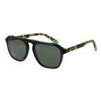Funky Buddha Rechteck Sonnenbrille FBS2035 55003 in Schwarz – 45° Seitenansicht