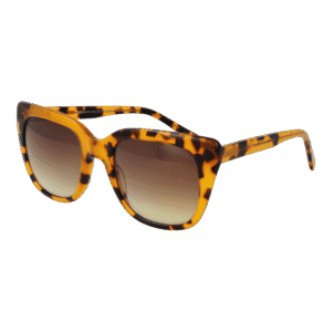 Funky Buddha Schmetterling Sonnenbrille FBS2038 51004 in Gelb – 45° Seitenansicht