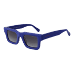 Funky Buddha Rechteck Sonnenbrille FBS2041 48001 in Blau – 45° Seitenansicht