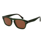 Funky Buddha Panto Sonnenbrille FBS2042 52001 in Grün – 45° Seitenansicht