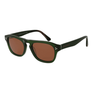 Funky Buddha Panto Sonnenbrille FBS2042 52001 in Grün – 45° Seitenansicht