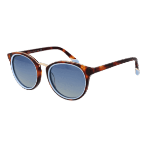 Funky Buddha Rund Sonnenbrille FBS2046 51004 in Mehrfarbig – 45° Seitenansicht