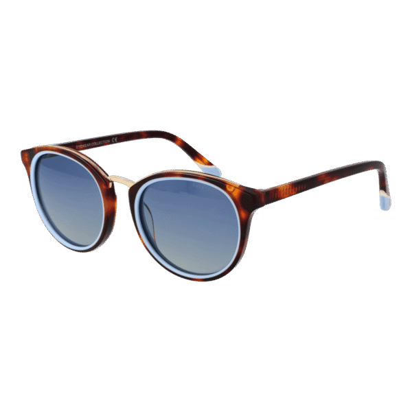 Funky Buddha Rund Sonnenbrille FBS2046 51004 in Mehrfarbig – 45° Seitenansicht