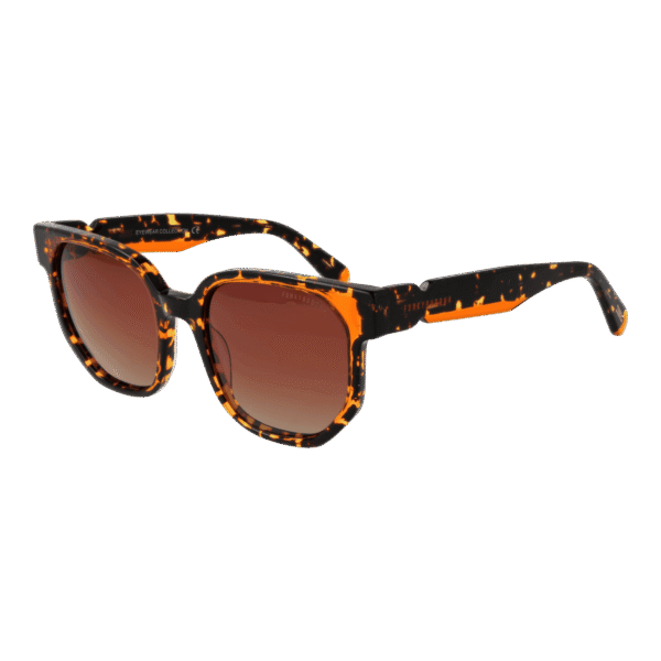 Funky Buddha Schmetterling Sonnenbrille FBS2052 53004 in Mehrfarbig – 45° Seitenansicht