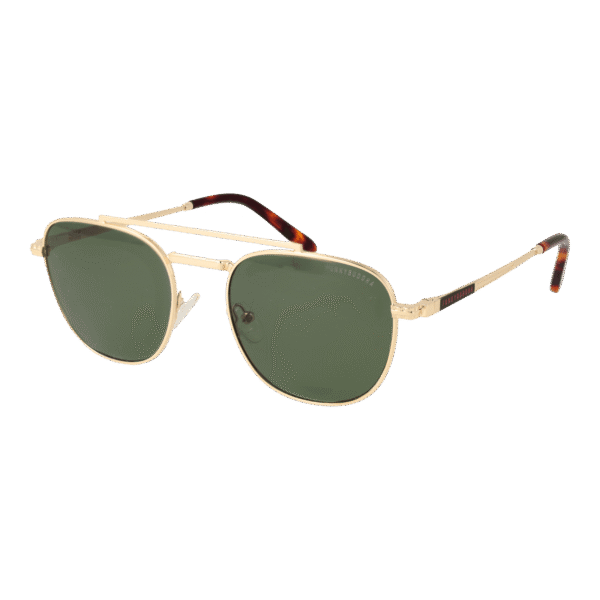 Funky Buddha Quadrat Sonnenbrille FBS2056 54003 in Gold – 45° Seitenansicht
