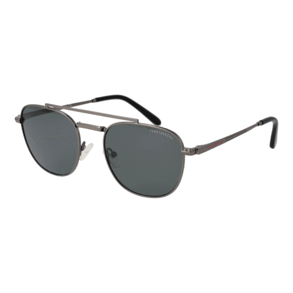 Funky Buddha Pilotenbrille Sonnenbrille FBS2056 54004 in Gunmetal – 45° Seitenansicht
