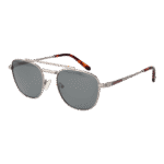 Funky Buddha Pilotenbrille Sonnenbrille FBS2056 54005 in Silber – 45° Seitenansicht