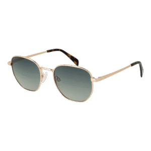 Bulget Panto Sonnenbrille BG3314M 5304AP in Gold – 45° Seitenansicht