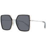 Ana Hickmann Quadrat Sonnenbrille HIY3002 52A01 in Schwarz – 45° Seitenansicht
