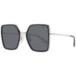Ana Hickmann Quadrat Sonnenbrille HIY3002 52A01 in Schwarz – 45° Seitenansicht