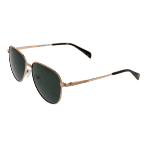 Bulget Pilotenbrille Sonnenbrille BG3335M 5804AP in Gold – 45° Seitenansicht